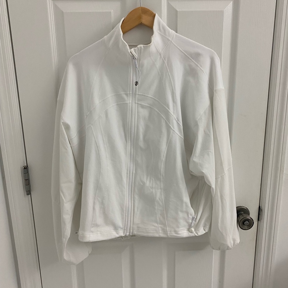 Lululemon Relaxed Define Jacket White Excellent Condition